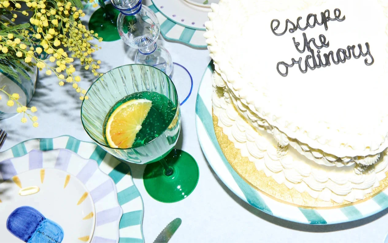 La Mer ceramic dessert plates