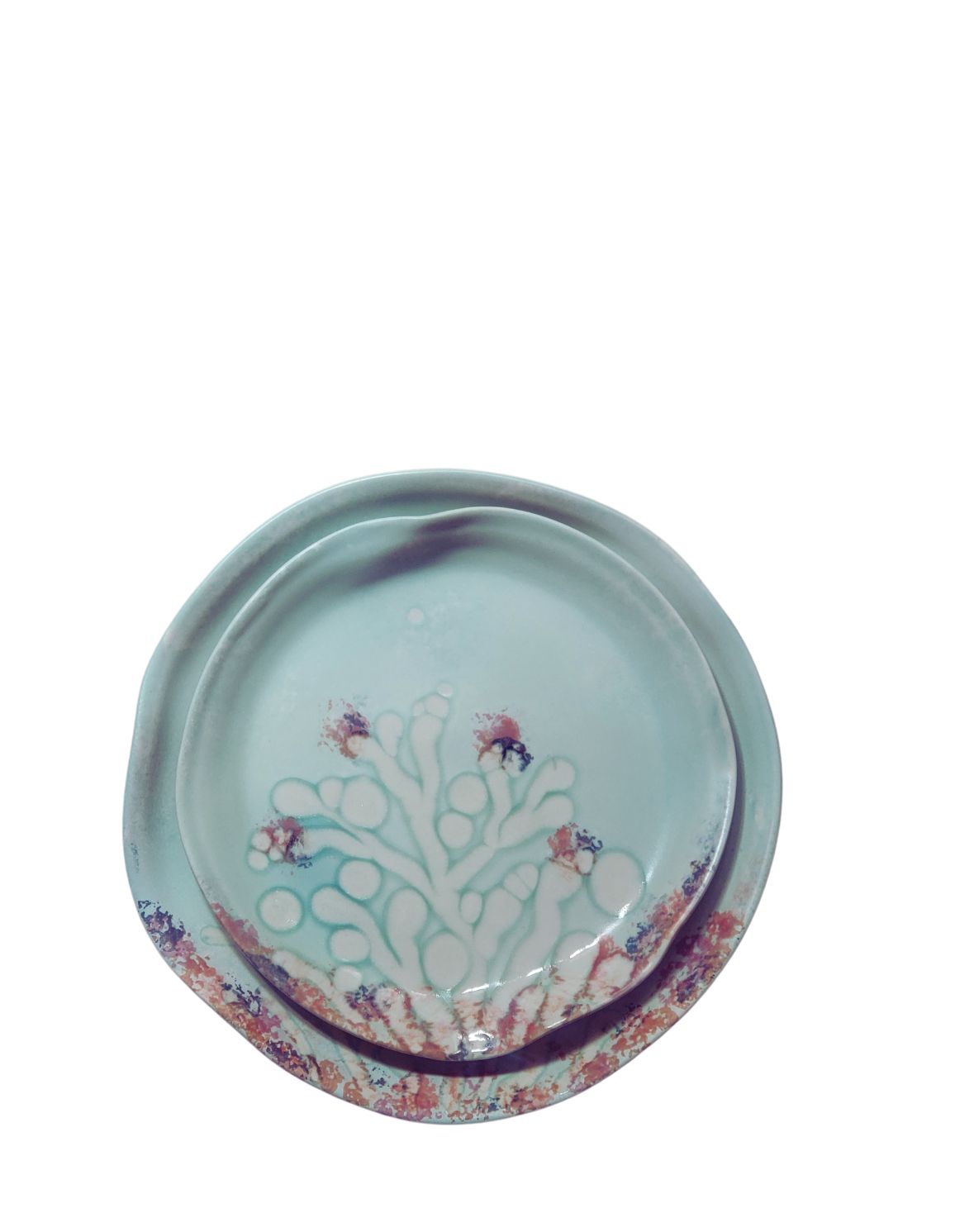 Plato postre Coralie