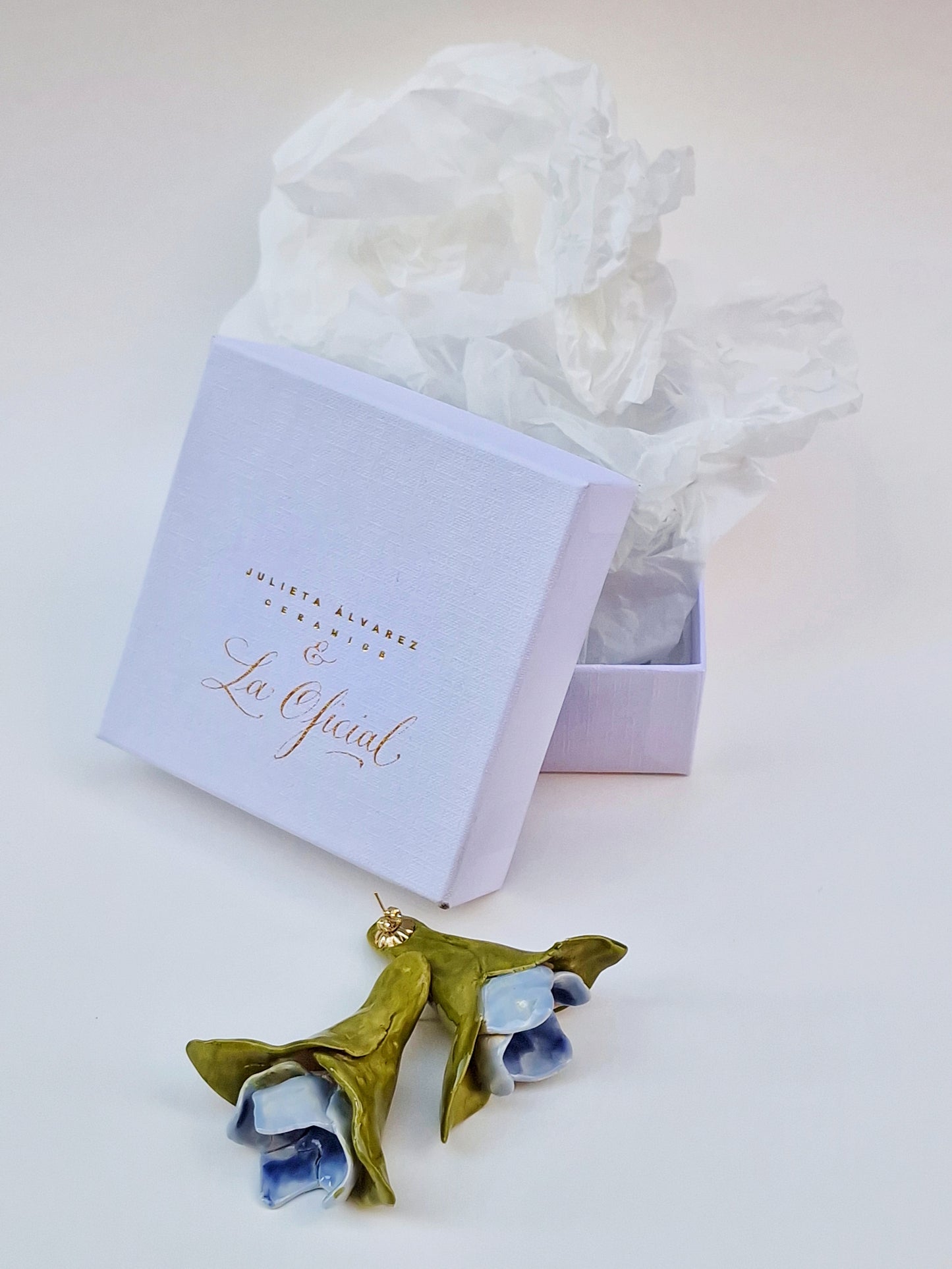 Pendientes Silvestre de Julieta Álvarez x La Oficial