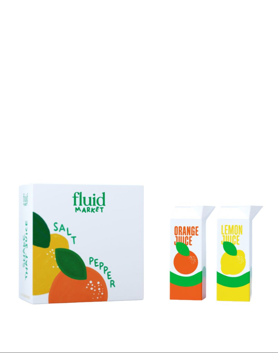 Pug salt and pepper shakers