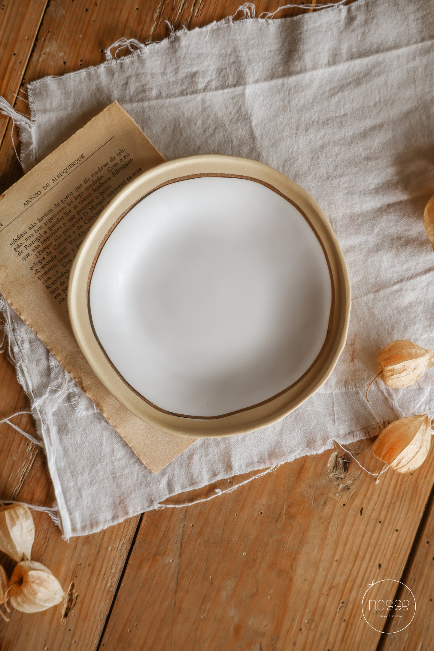 Plato de postre Ubuntu Gold