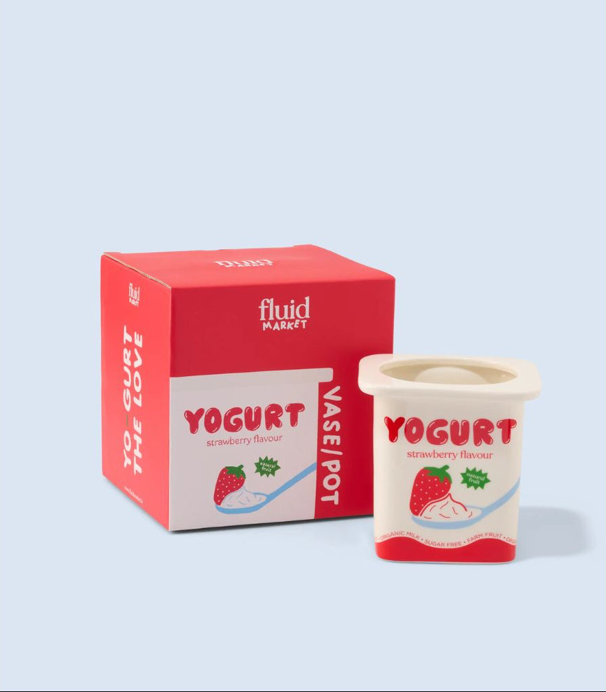 Hot Pink Ceramic Vase