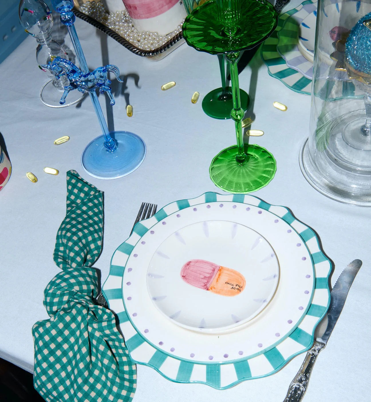 Plato postre chill pill