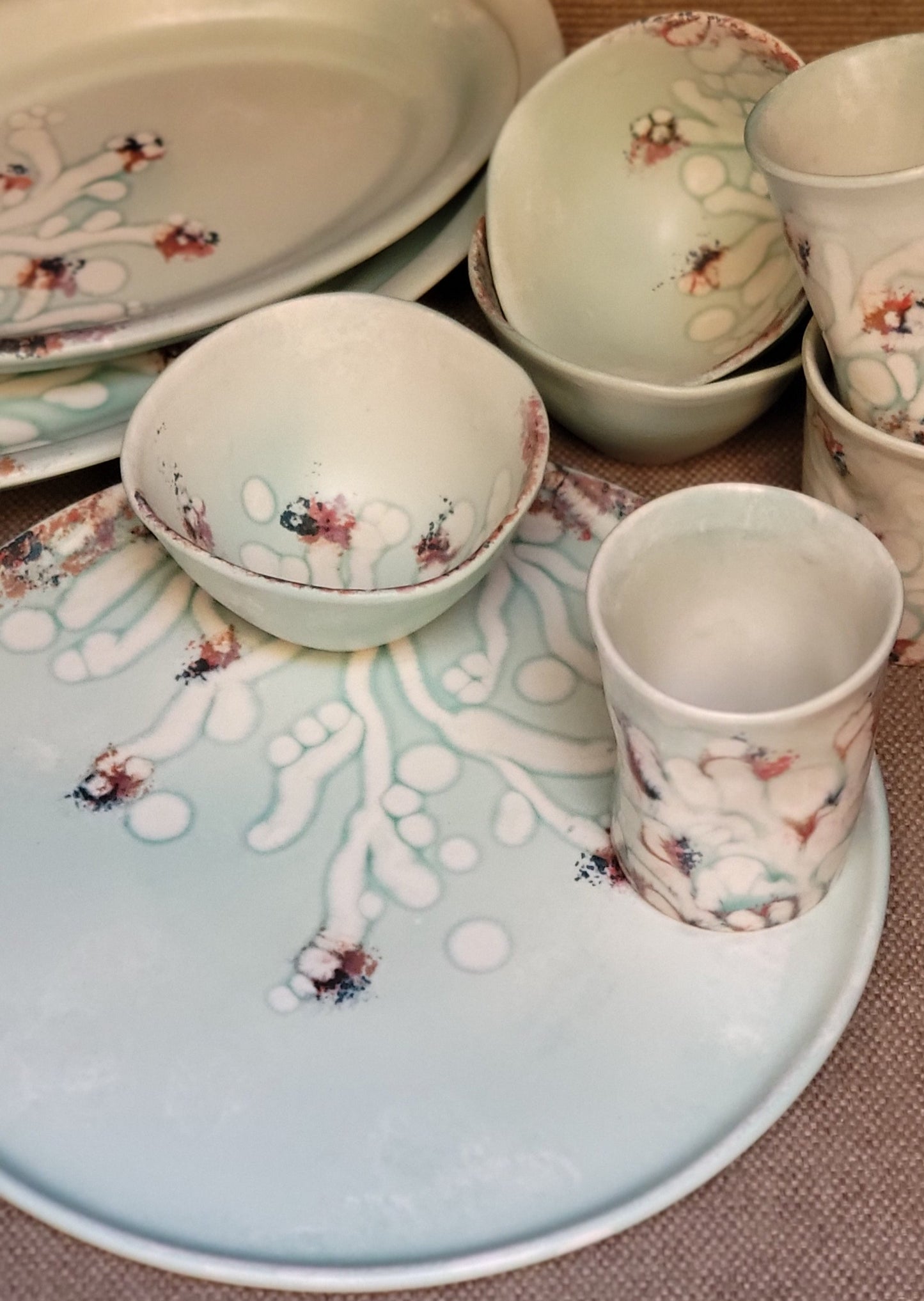 Fuente mediana Coralie