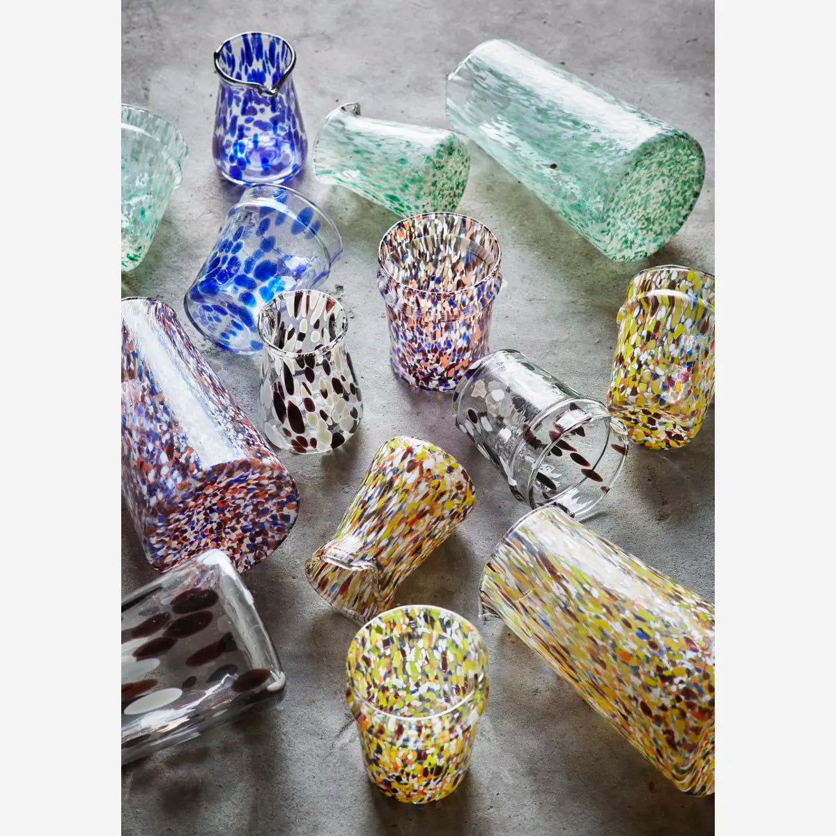 Jarra Mini terrazo Verde