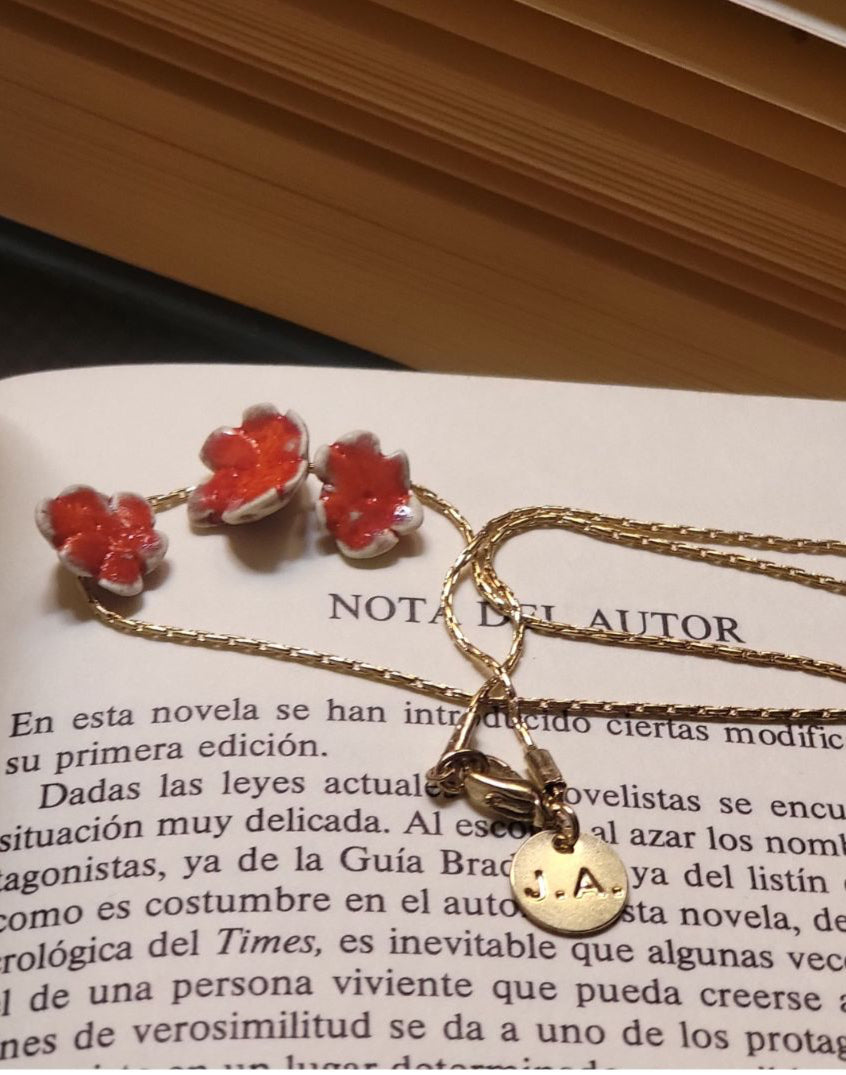 Colgante Amapoler Julieta Alvarez x La Oficial
