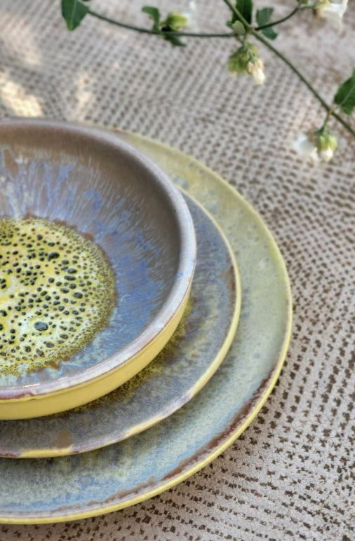 Plato Llano Oceánic Amarillo