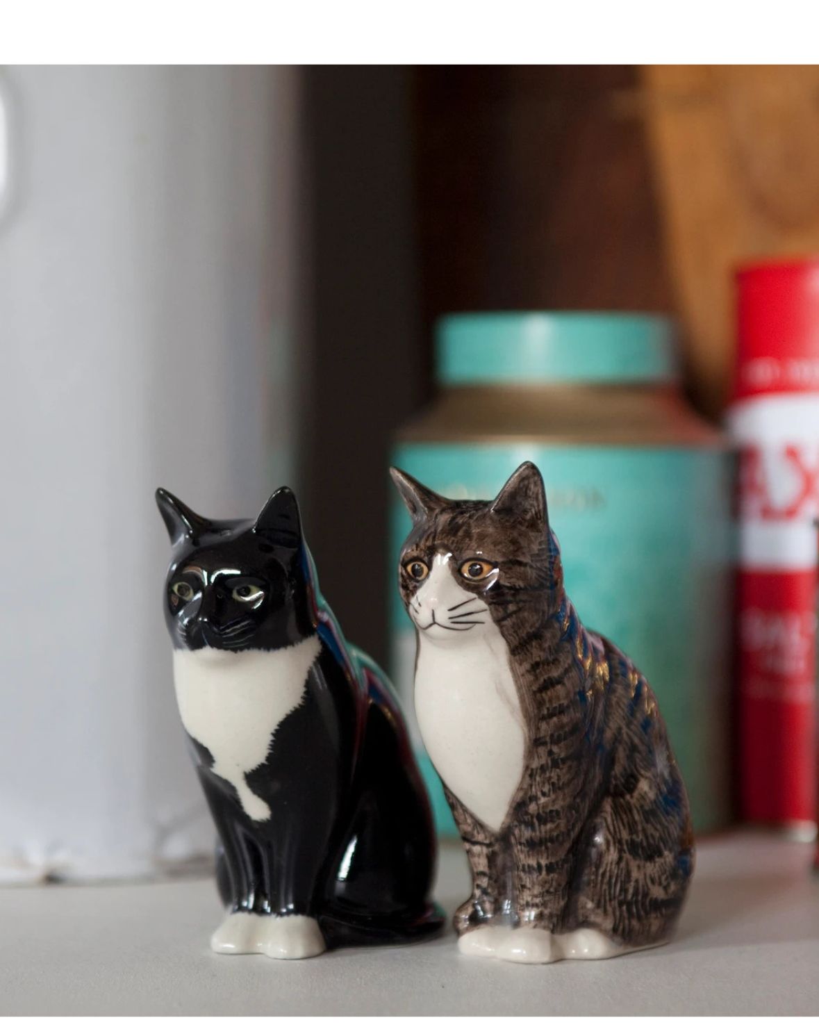 Pug salt and pepper shakers