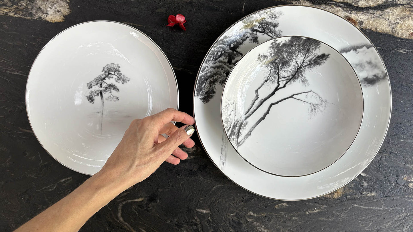 Plato hondo Árboles de Risueño