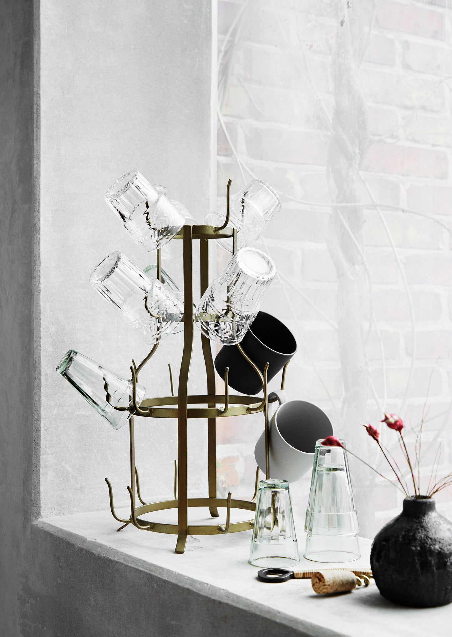 Conjunto Vaso Cristal La Oficial