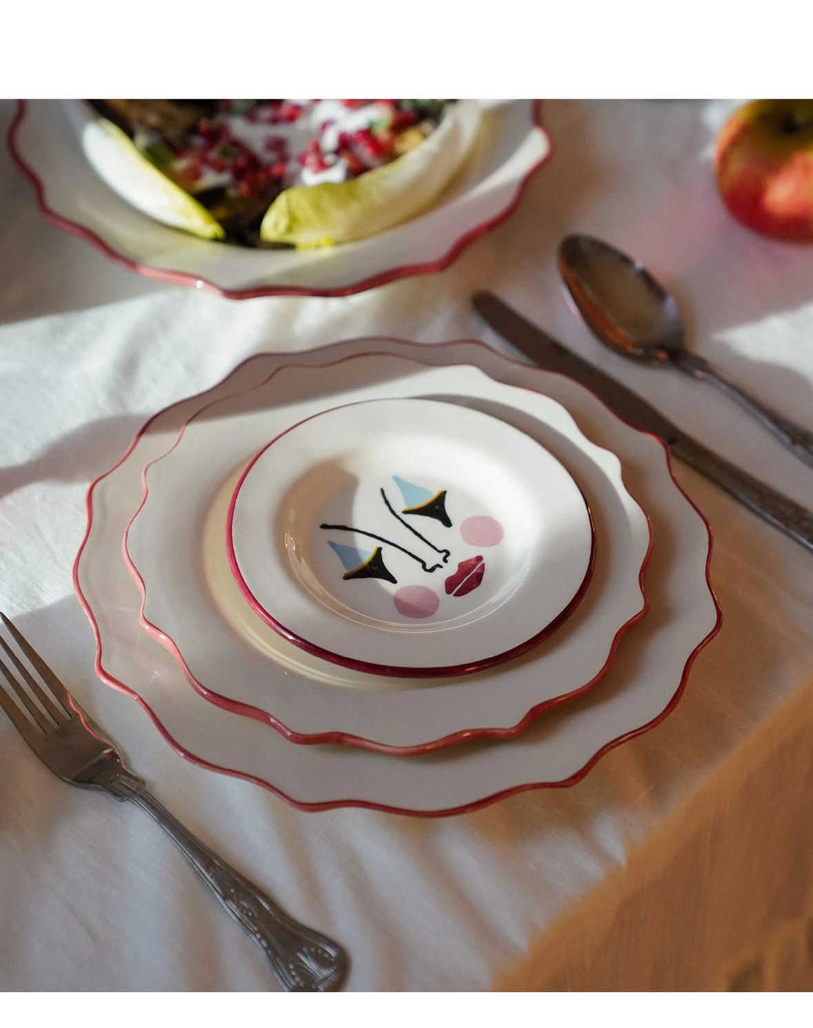 Plato postre Pierrot