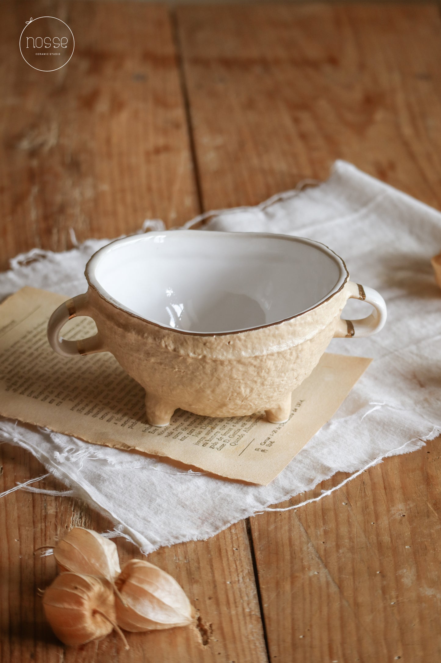 La Mer ceramic dessert plates
