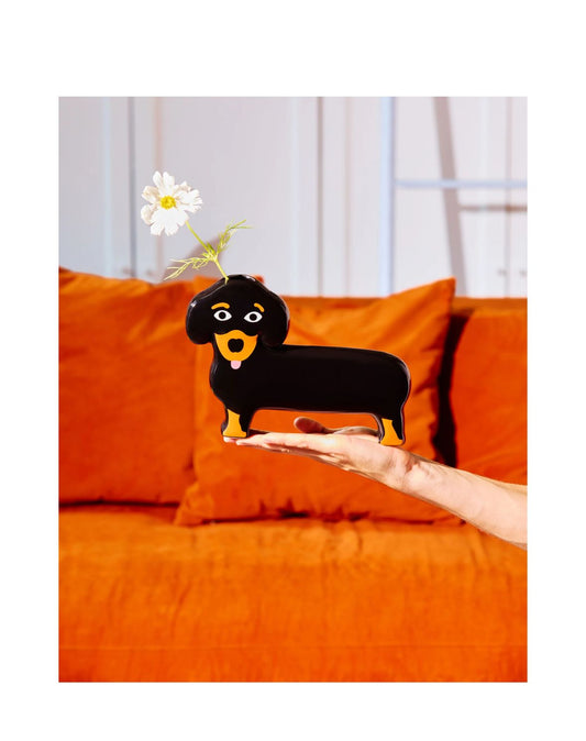 Hot Pink Ceramic Vase