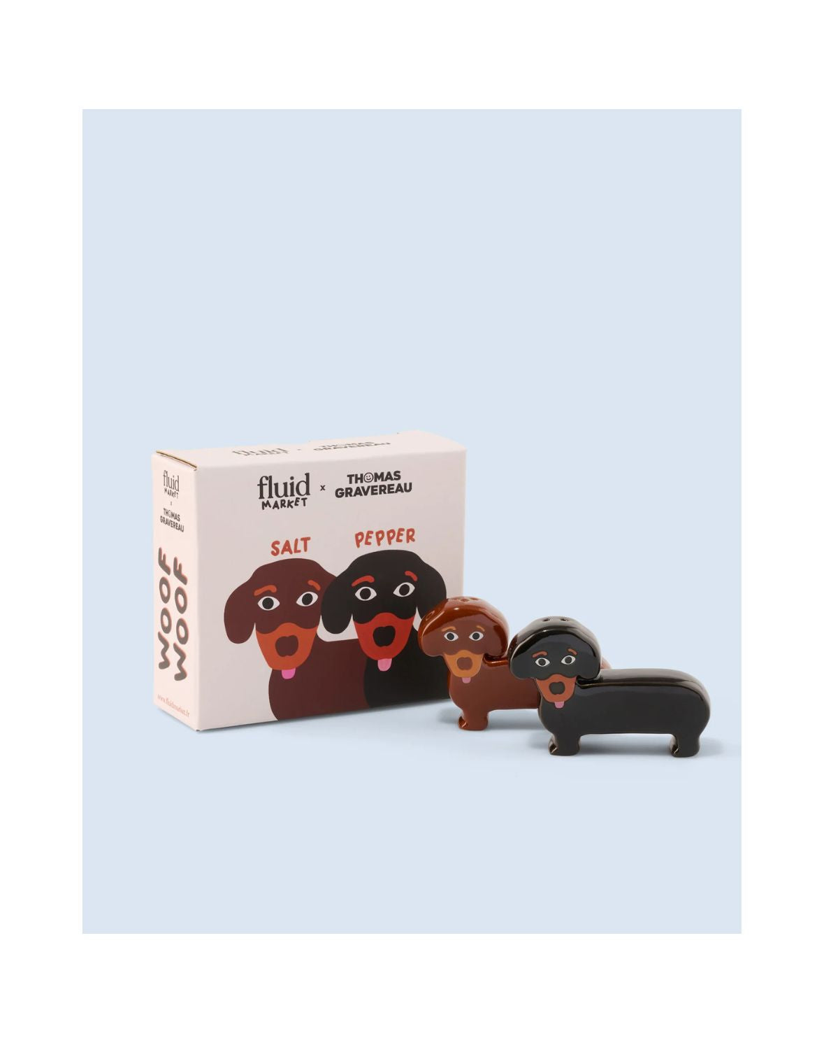 Salero y pimentero Teckel