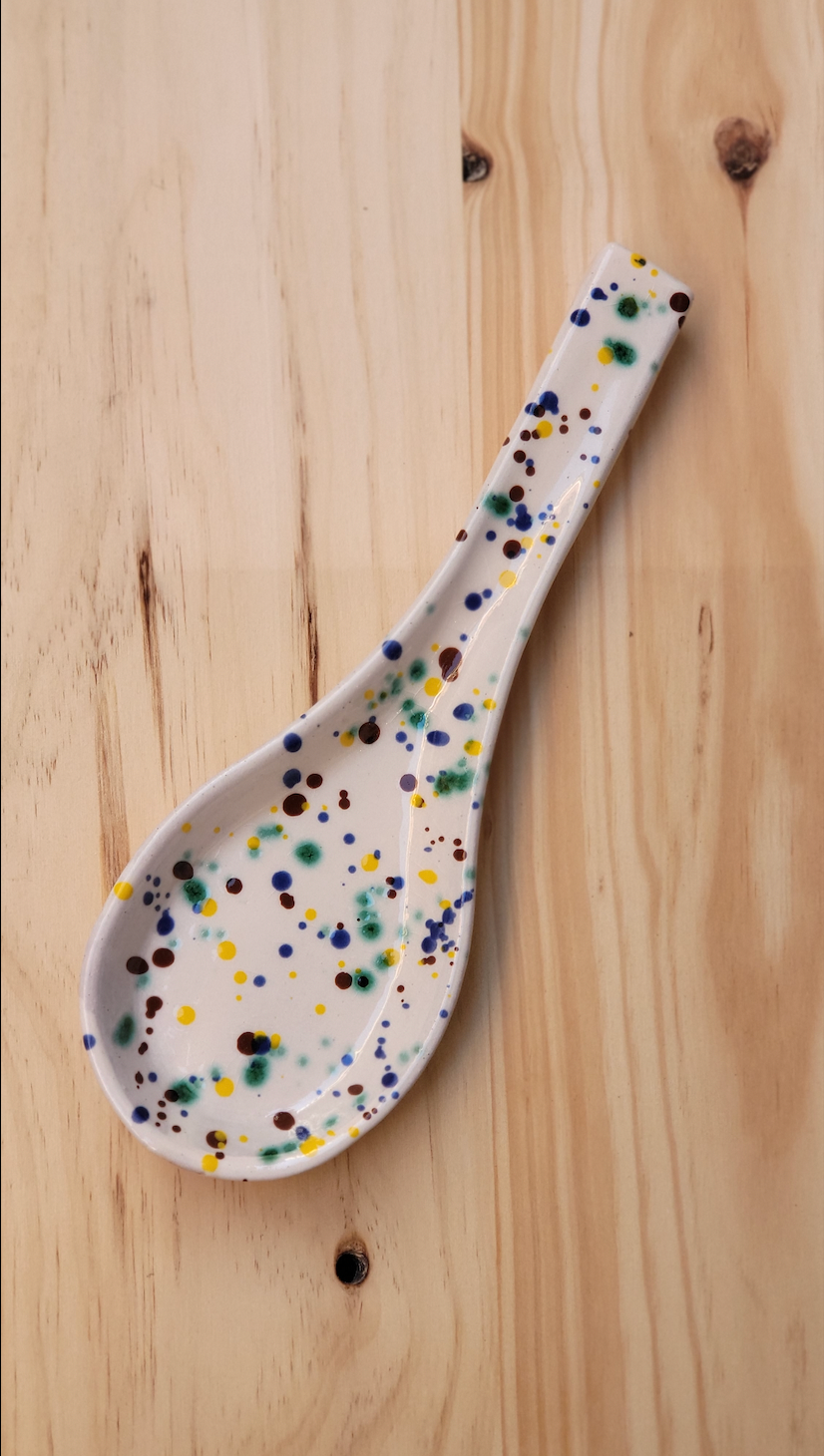 Chinese Ceramic Spoon