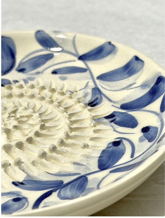 Platillo rallador  Hojas azules