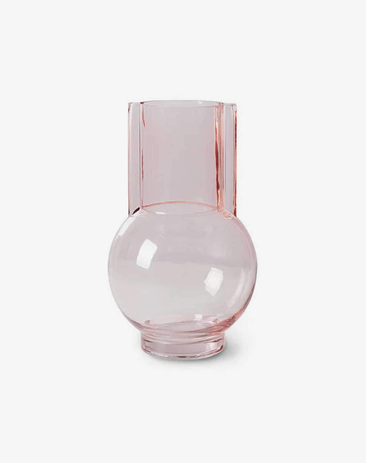 Jarrón Cristal Sundae Pink