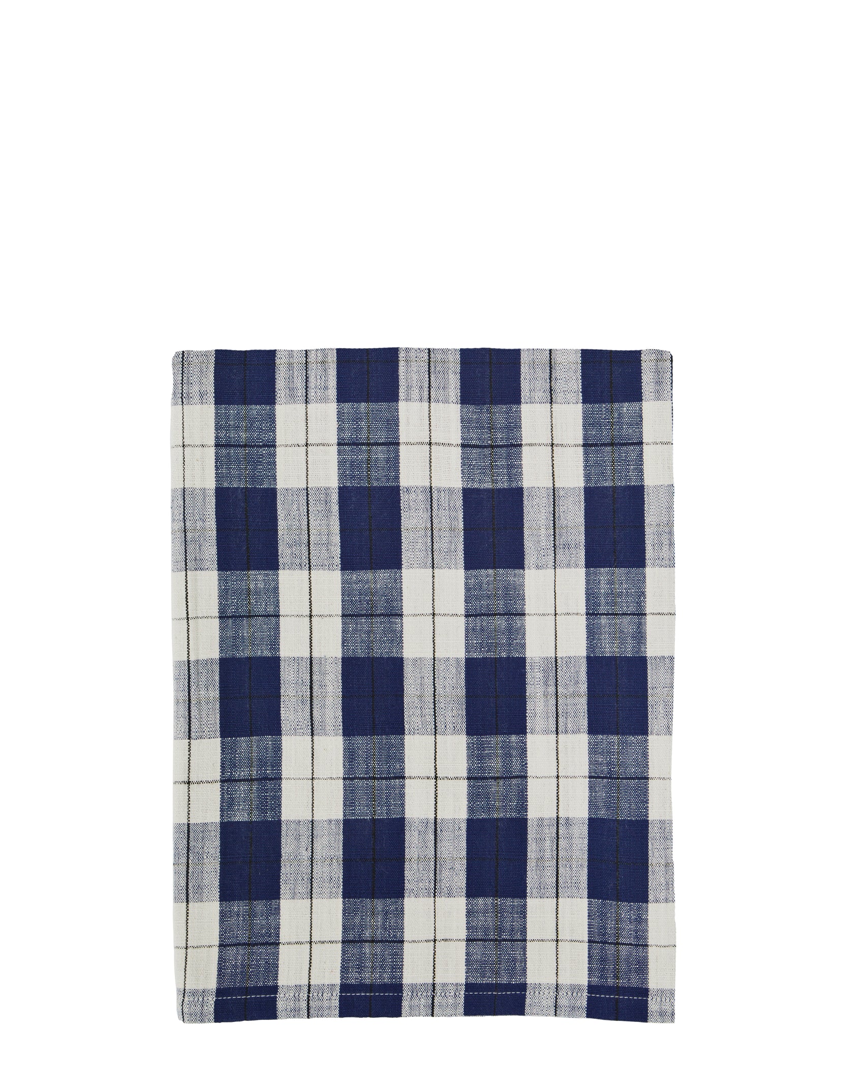 Mantel cuadros azules