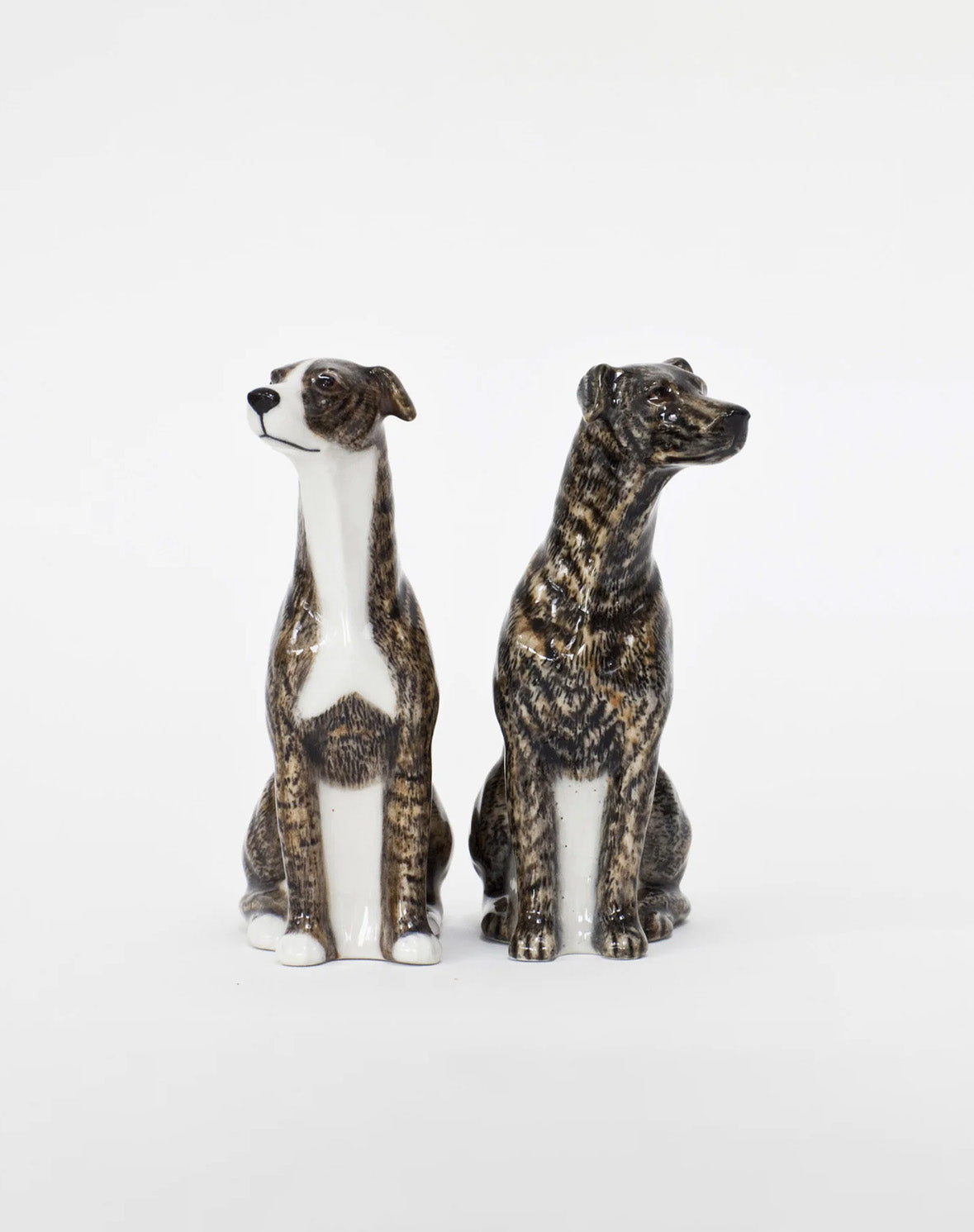 Greyhound salt and pepper shakers