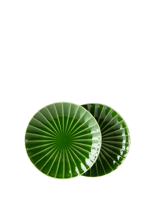 Plato de postre Emerald
