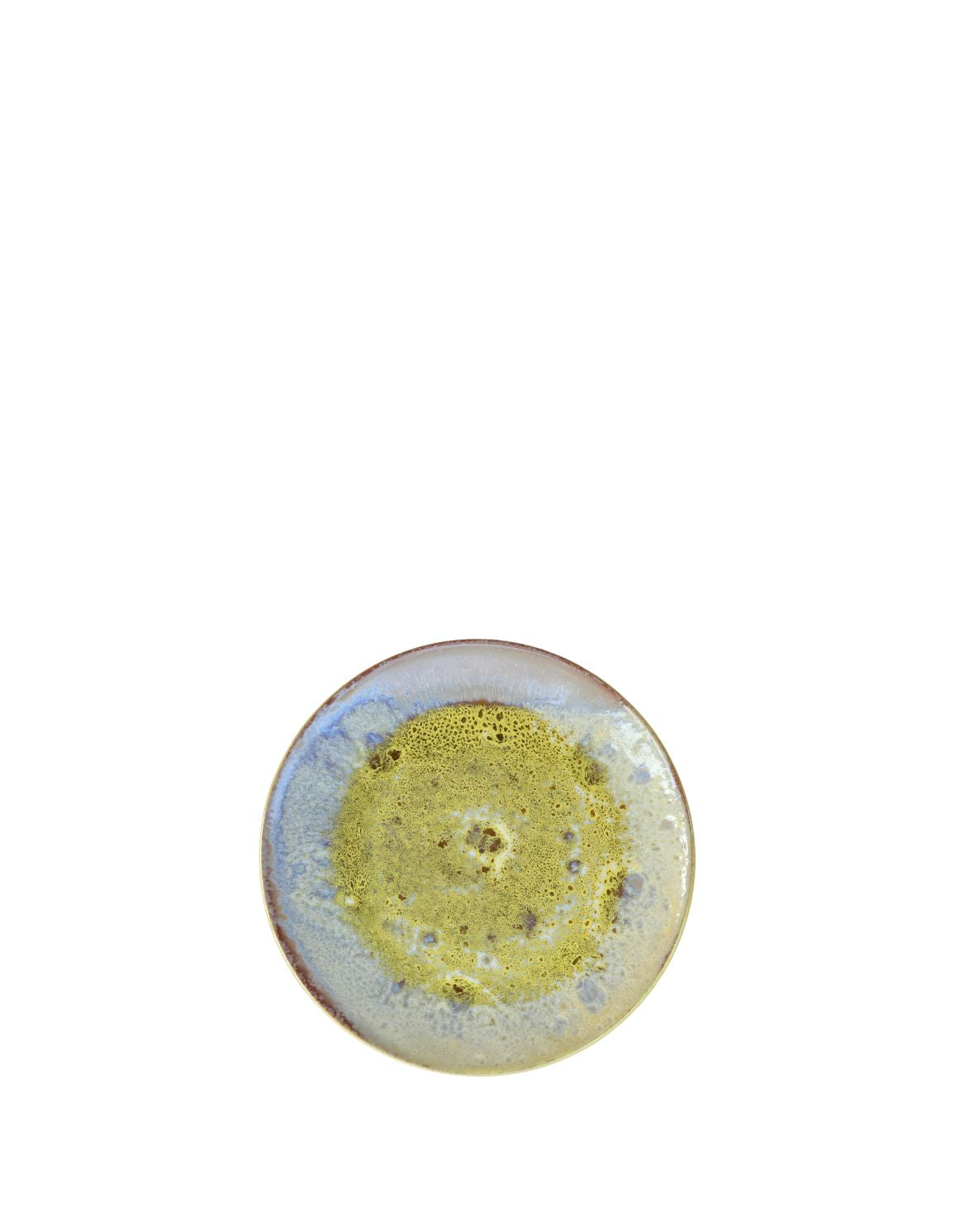 Plato postre Oceánic Amarillo