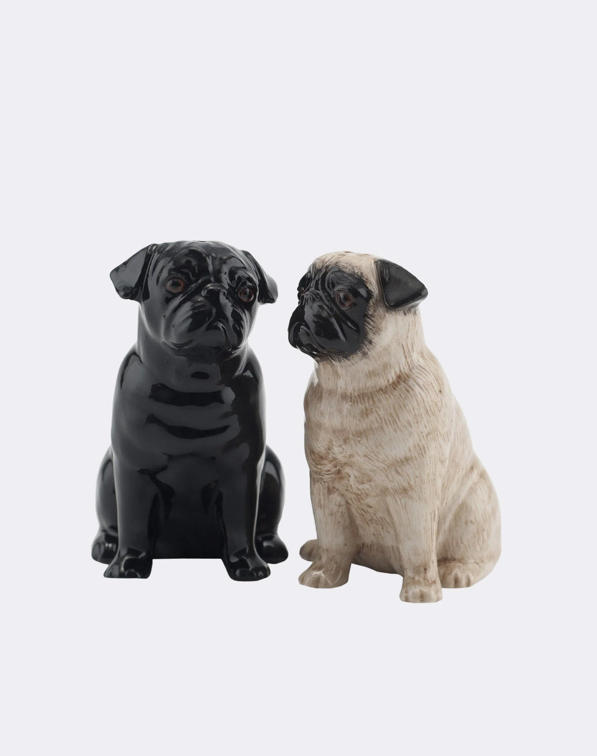 Pug salt and pepper shakers