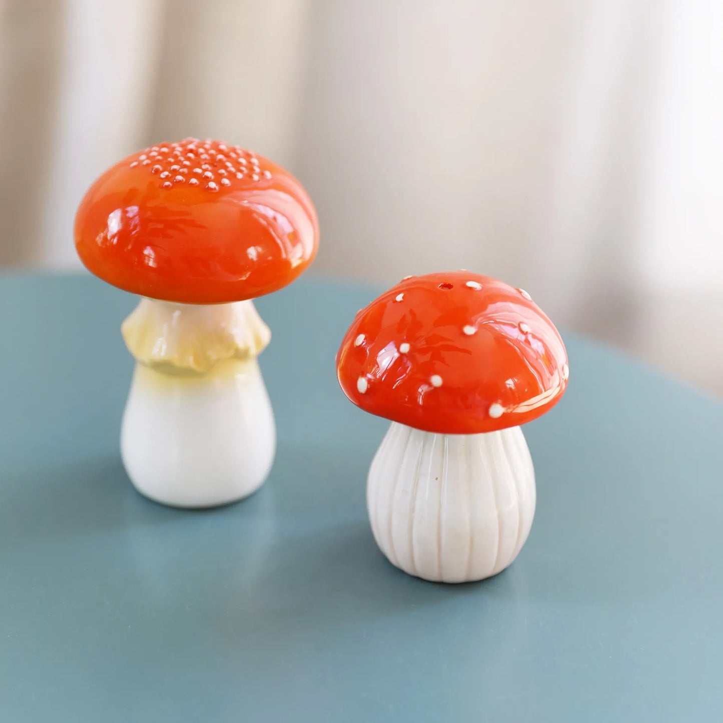 Magic Mushroom Salt and Pepper Shakers