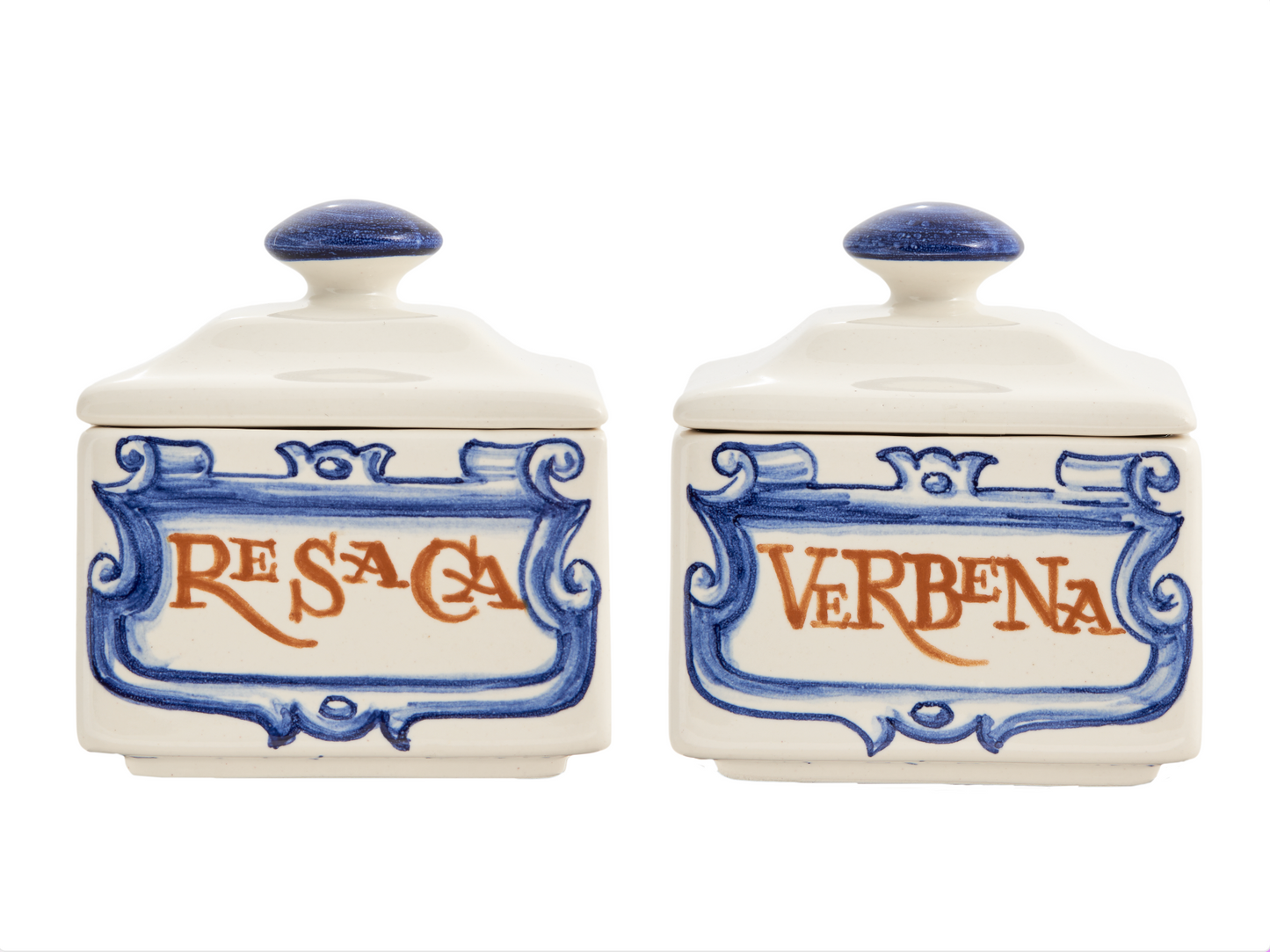 TALAVERANA CERAMIC BOXES VERBENA AND HANGOVER