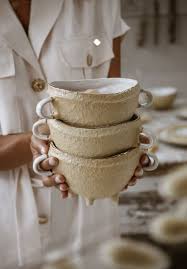 La Mer ceramic dessert plates